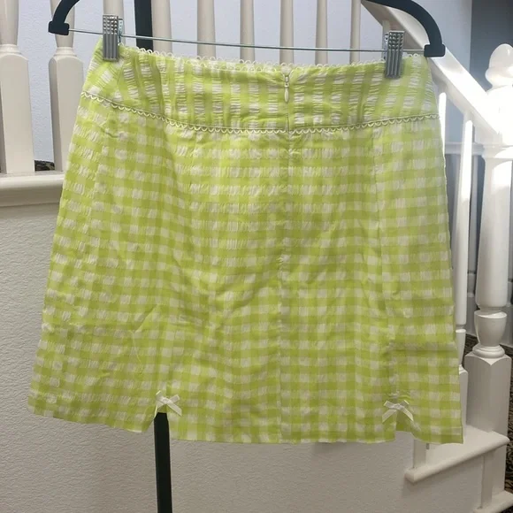 For Love and Lemons Maureen Mini Skirt NWT Size M - Picture 8 of 11